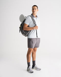 Pantaloneta deportiva ciclista interno gris para hombre