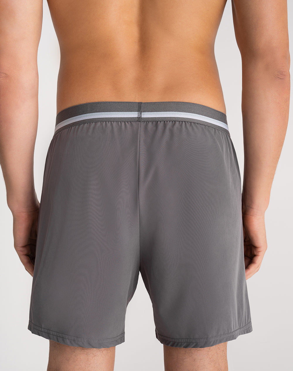 Pantaloneta deportiva ciclista interno gris para hombre