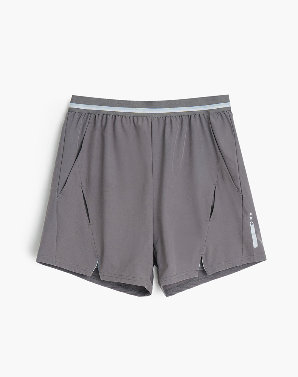 Pantaloneta deportiva ciclista interno gris para hombre