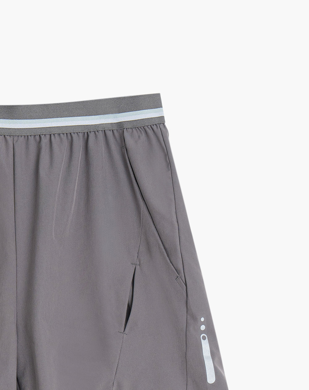 Pantaloneta deportiva ciclista interno gris para hombre