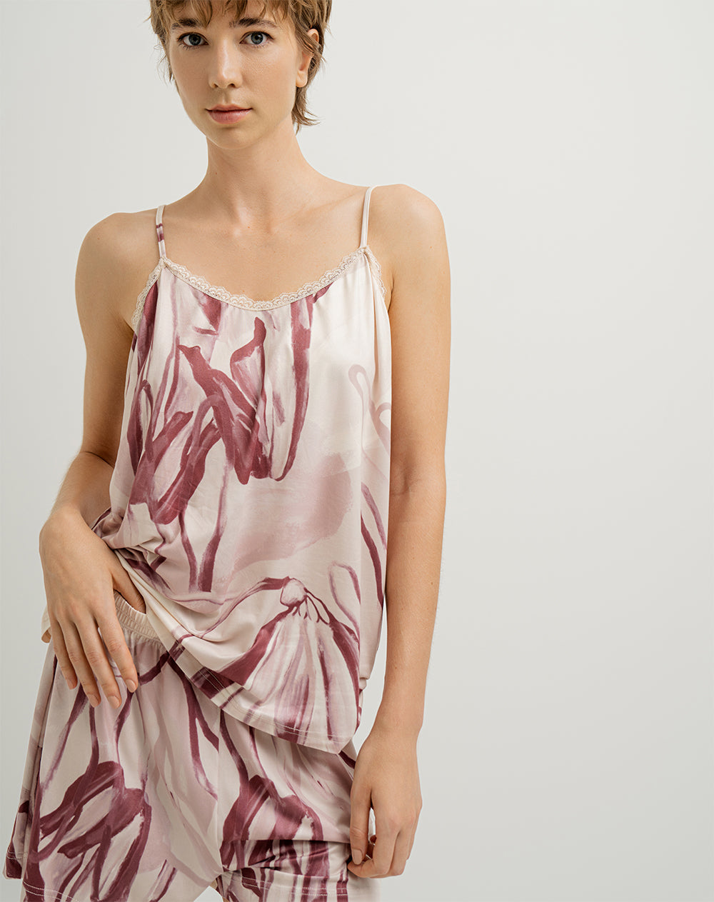 Blusa de pijama mujer habana estampada