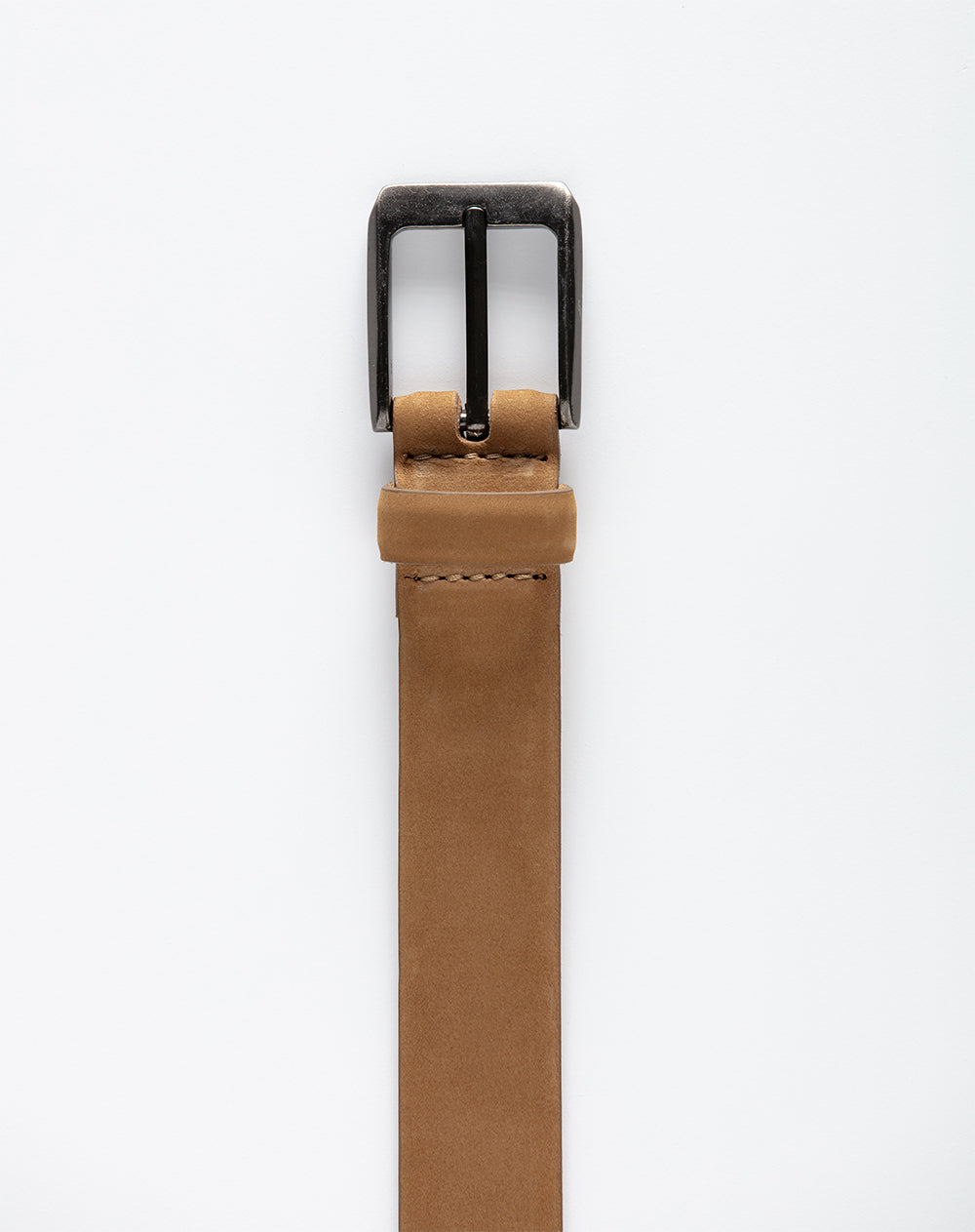 Correa de cuero café hombre