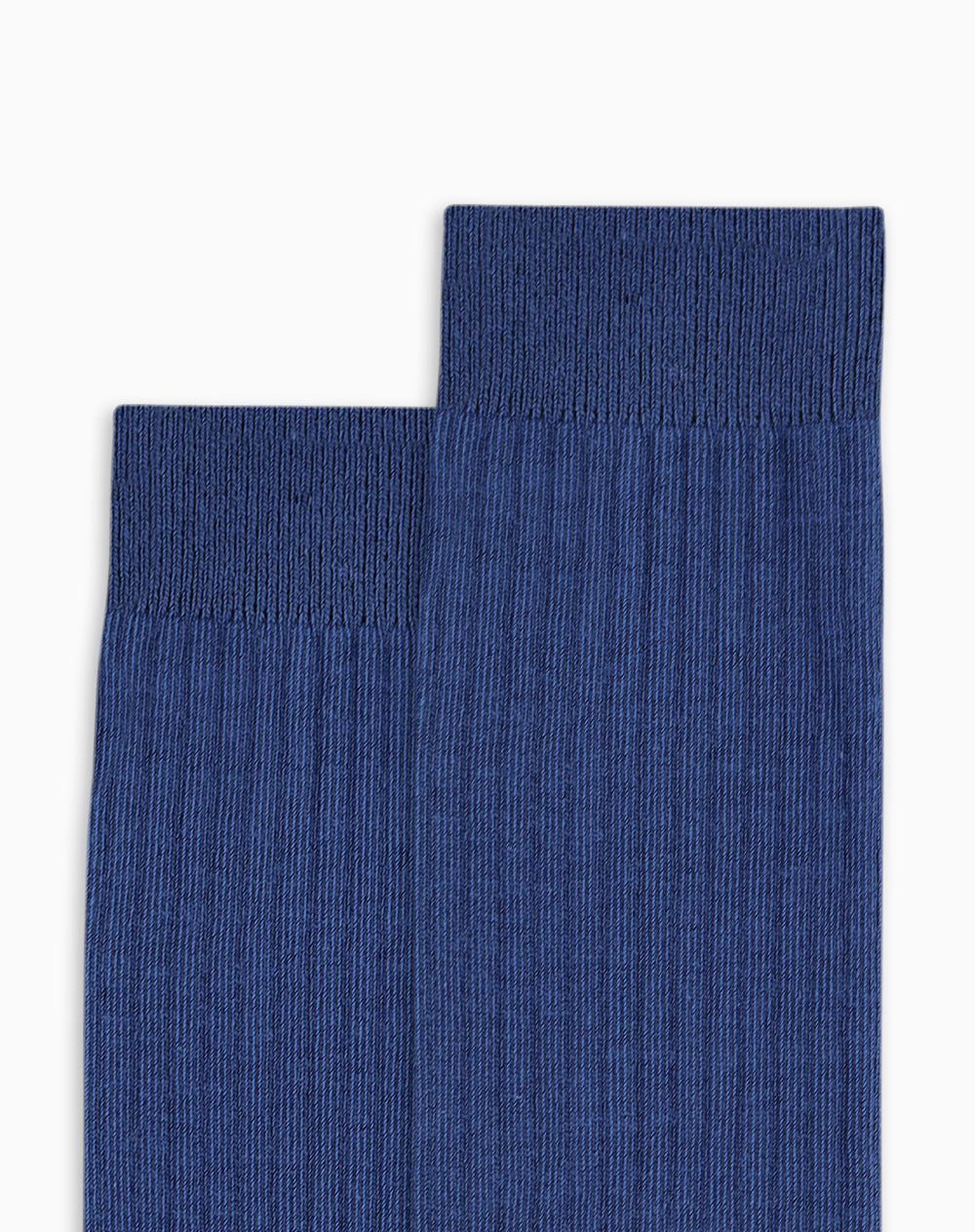 Medias hombre largas algodón azules