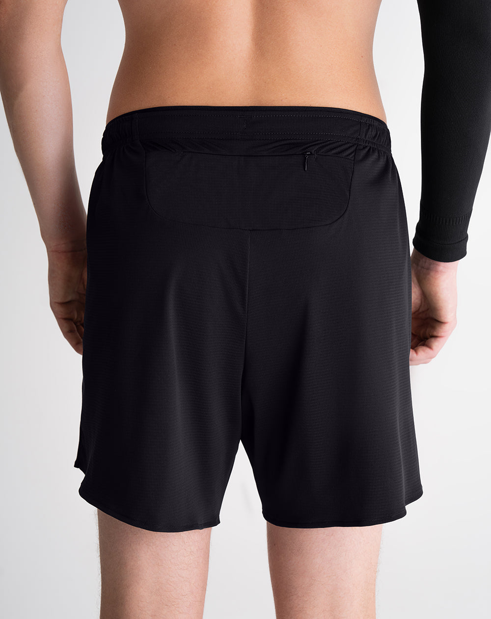 Short pantaloneta negro bloques