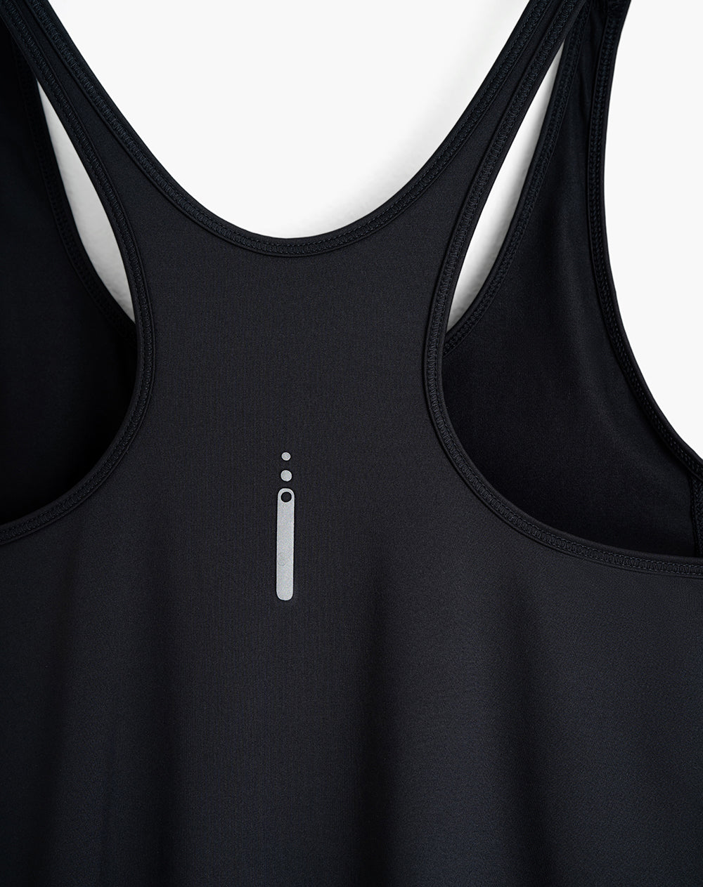 Camiseta esqueleto deportiva mujer secado rápido negra