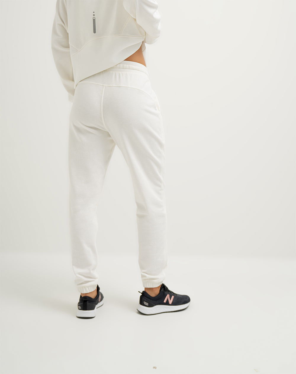 Jogger algodón habano mujer