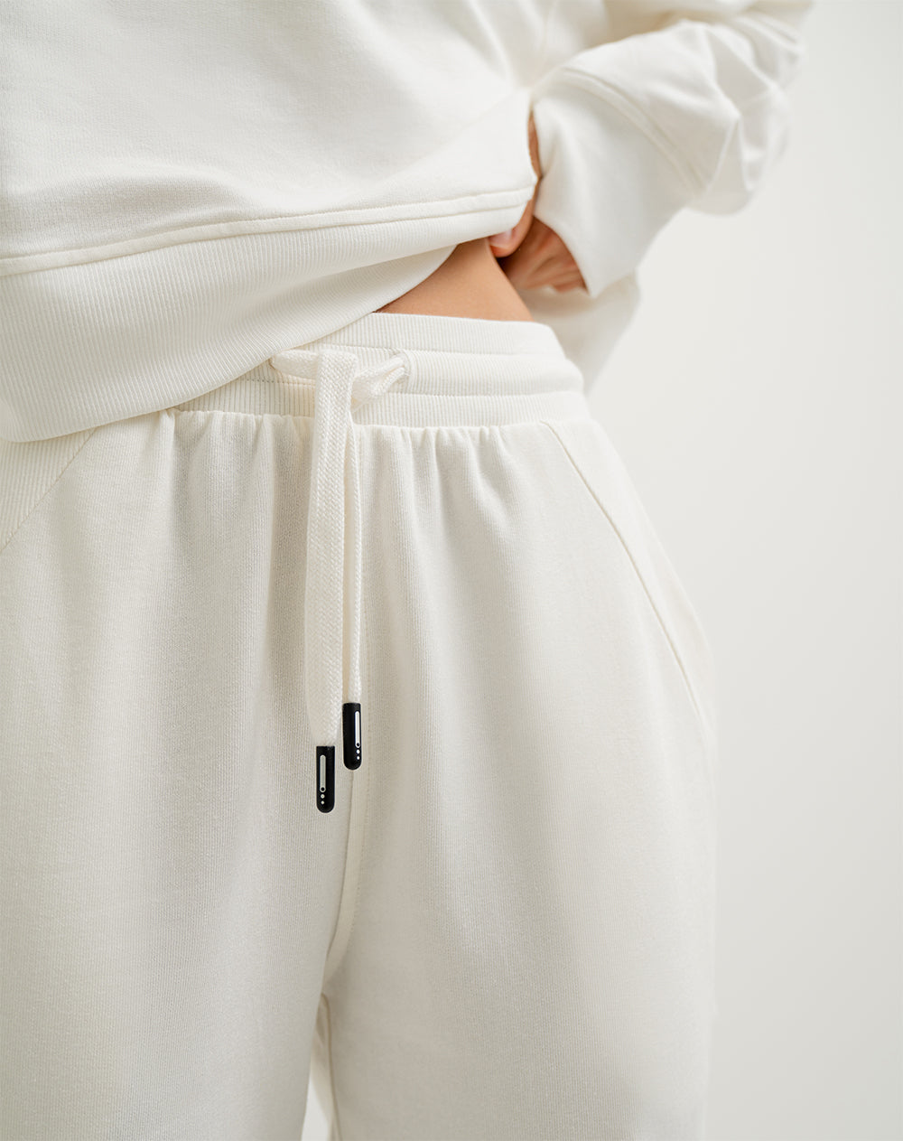 Jogger algodón habano mujer