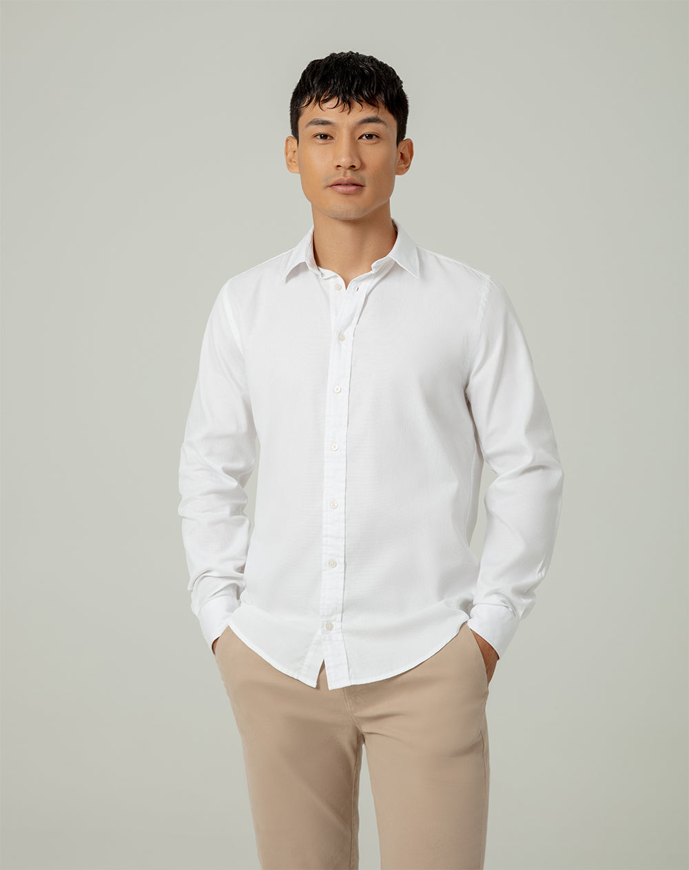 Camisa Blanca Camisas Manga Extra Larga Outfits Camisa Extra Larga