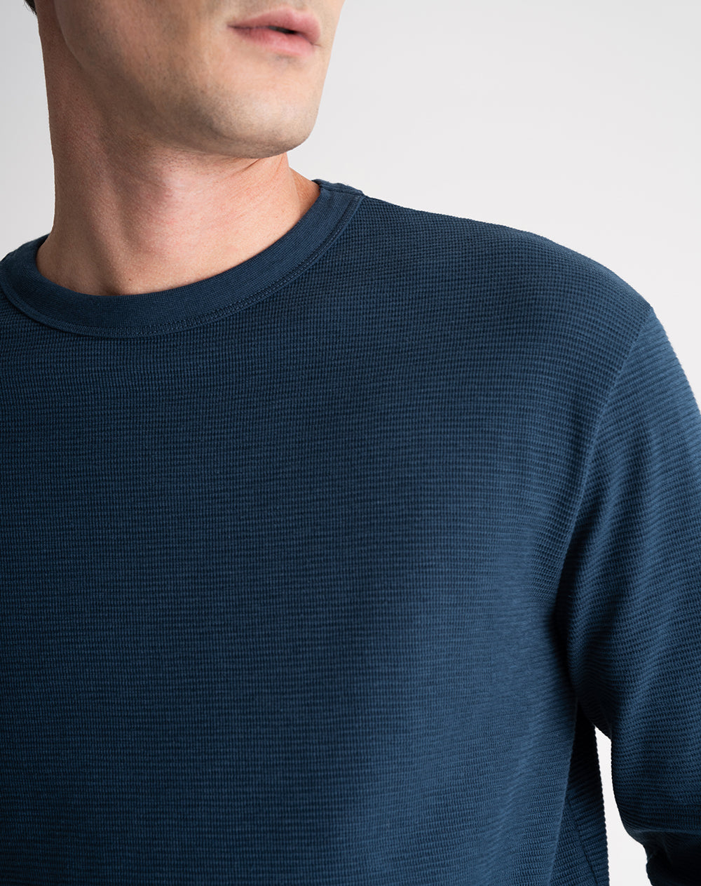 Camibuzo regular fit algodón azul hombre