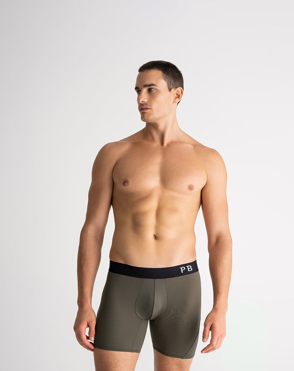 Bóxer deportivo medio microfibra x3und surtido