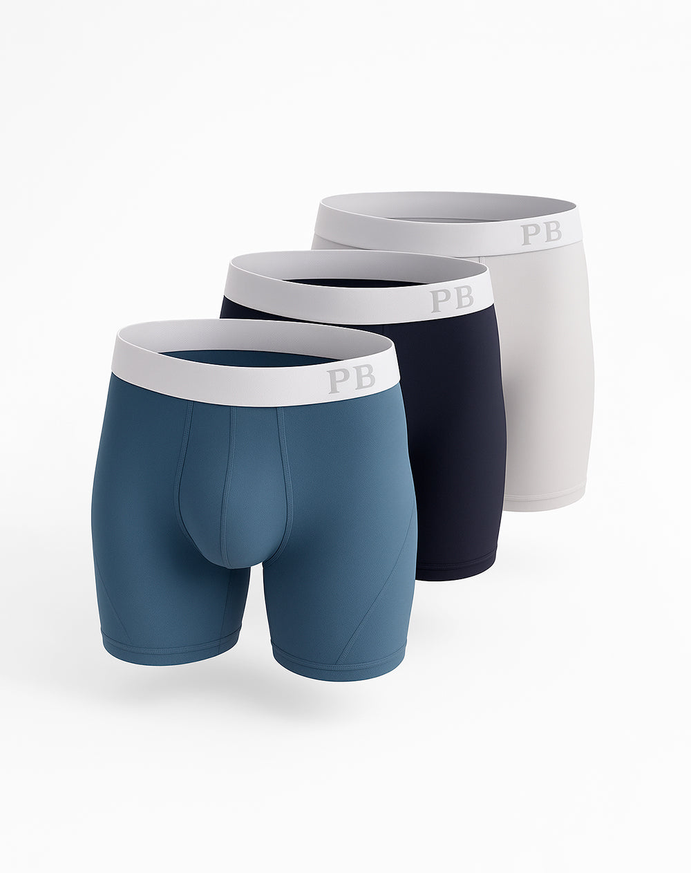 Bóxer deportivo medio microfibra x3unds surtido