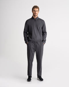 Pantalón deportivo hombre algodón negro