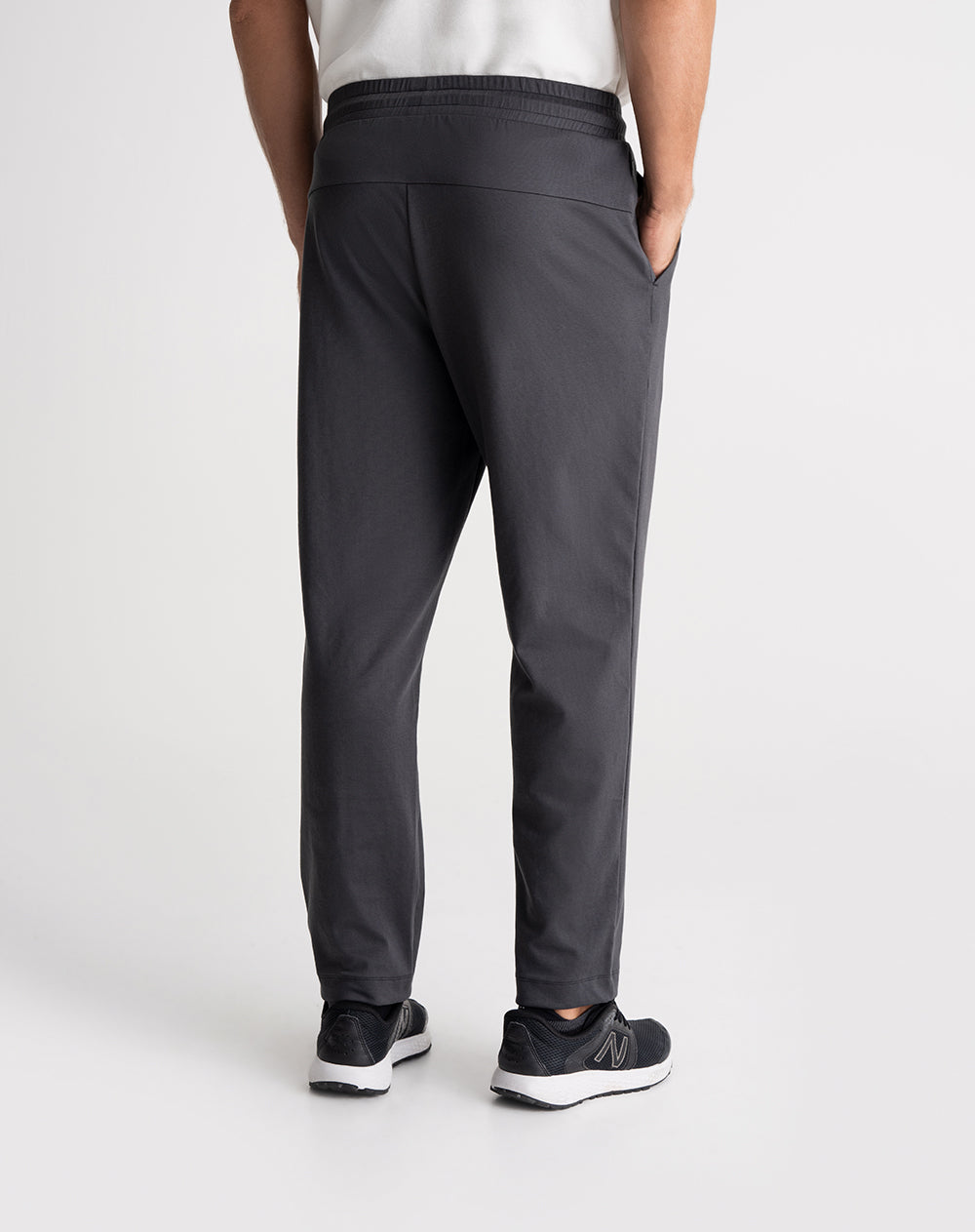 Pantalón deportivo hombre algodón negro