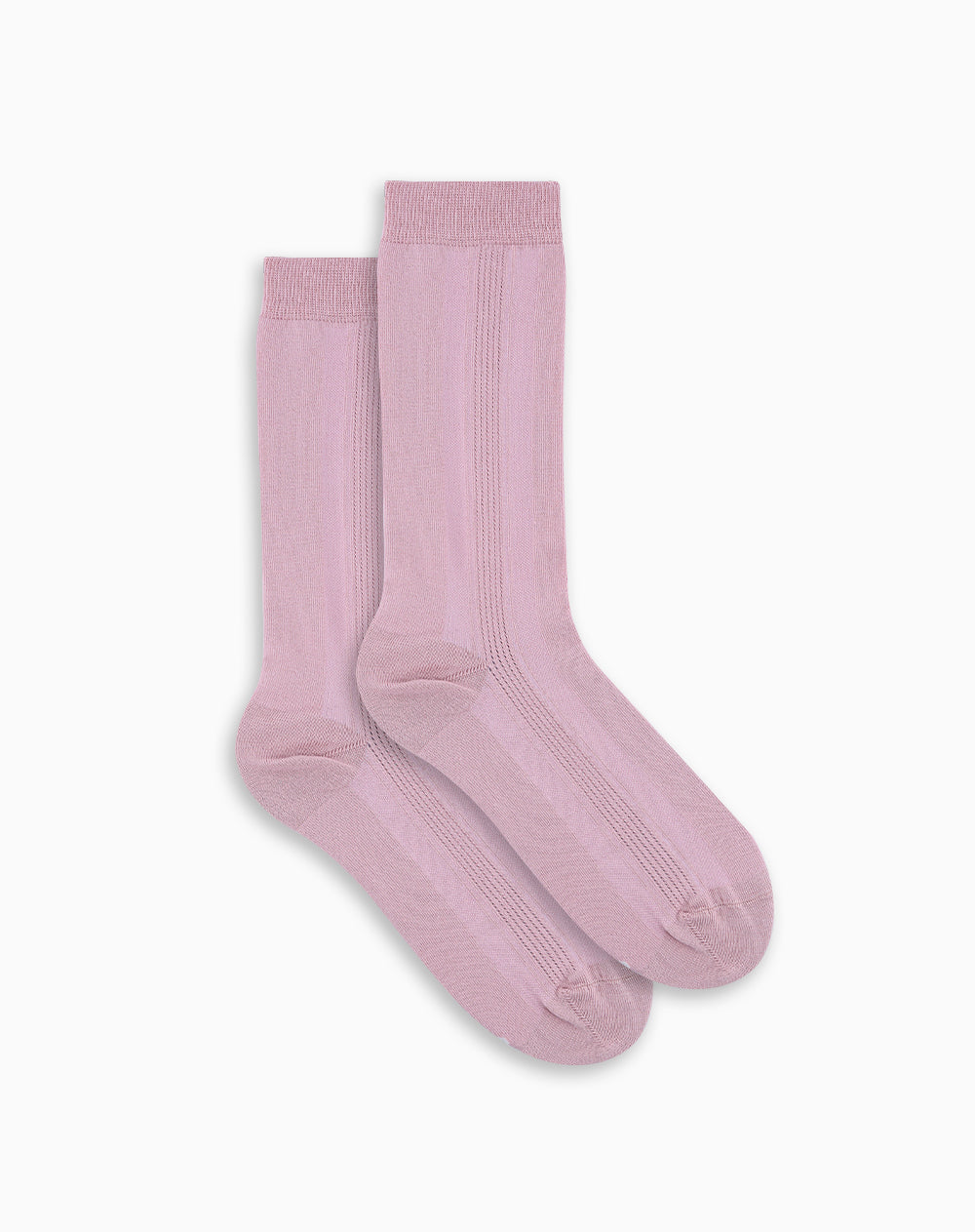 Medias mujer largas algodón rosa