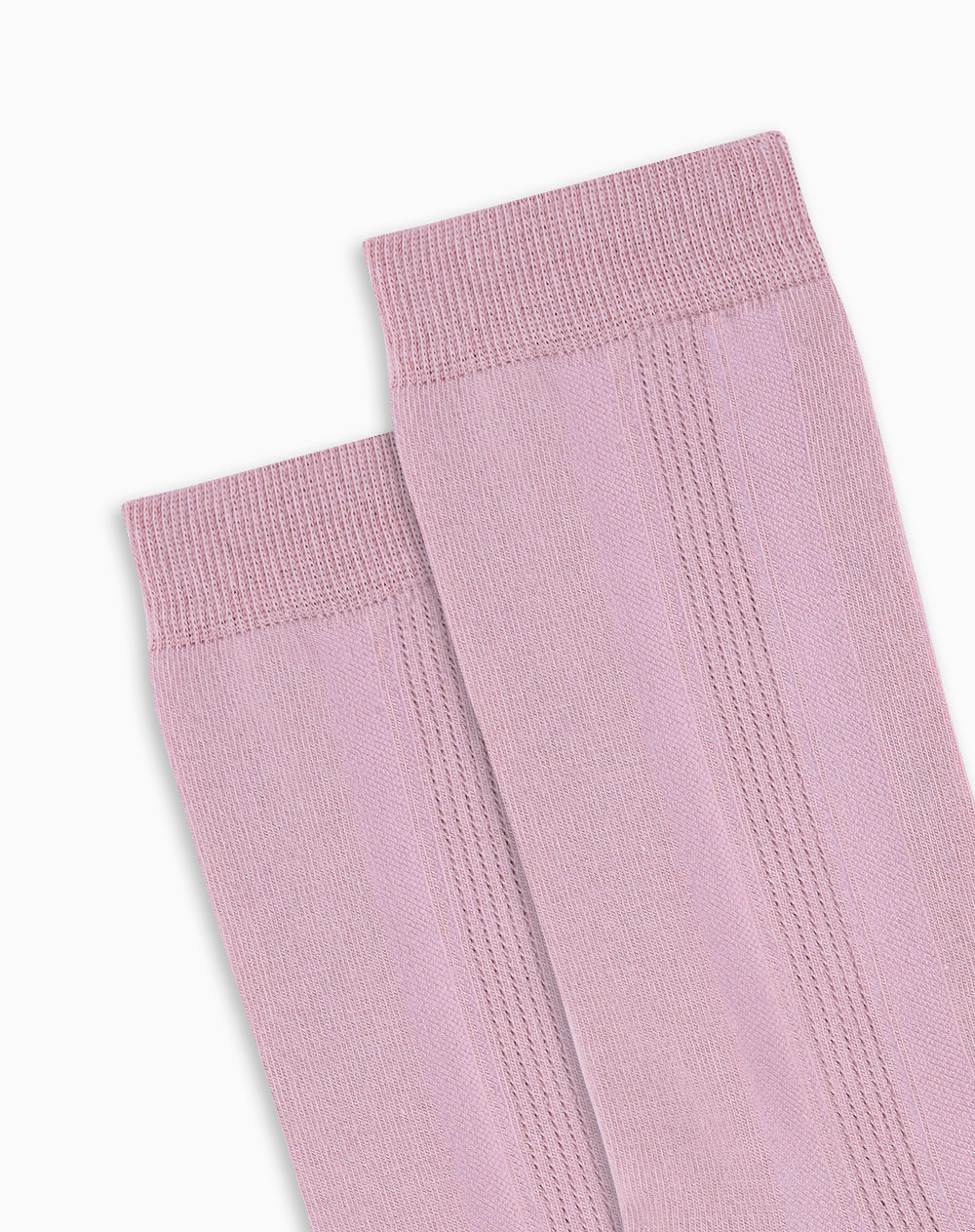 Medias mujer largas algodón rosa
