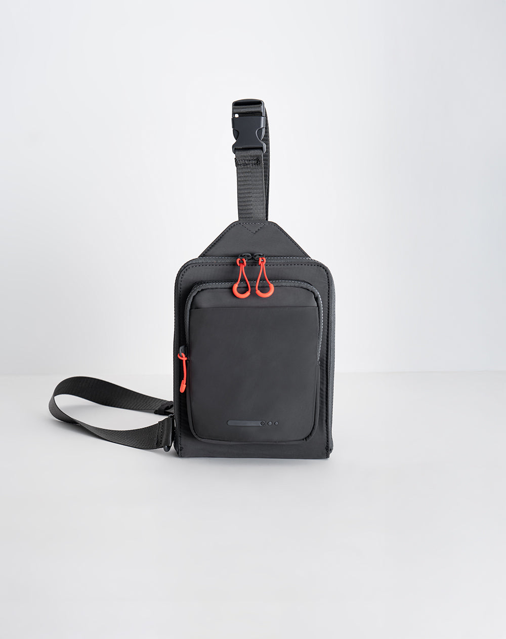 Bolso cruzado gris