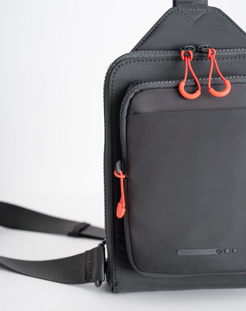 Bolso cruzado gris