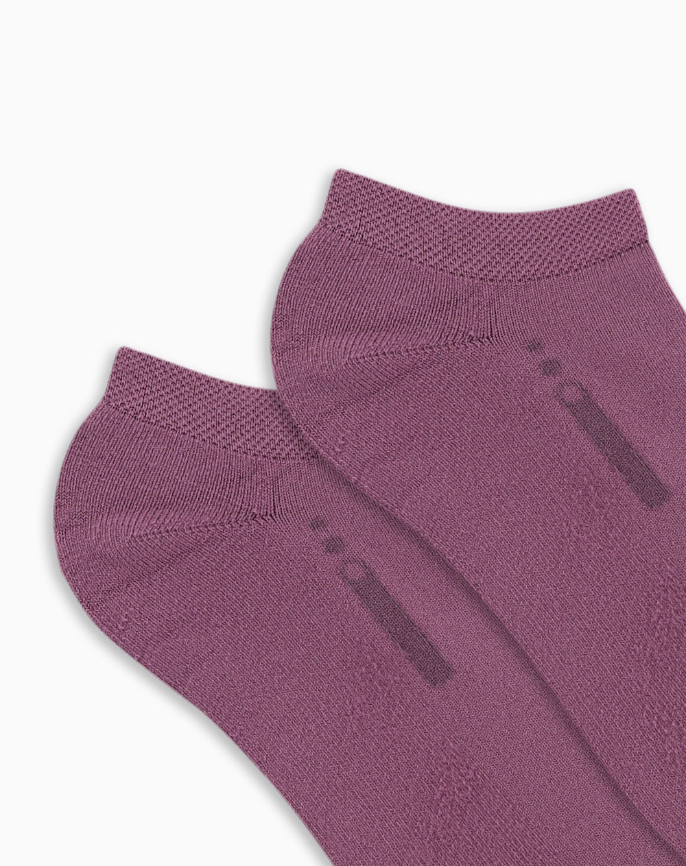 Medias deportivas mujer tobillera corta secado rápido malva