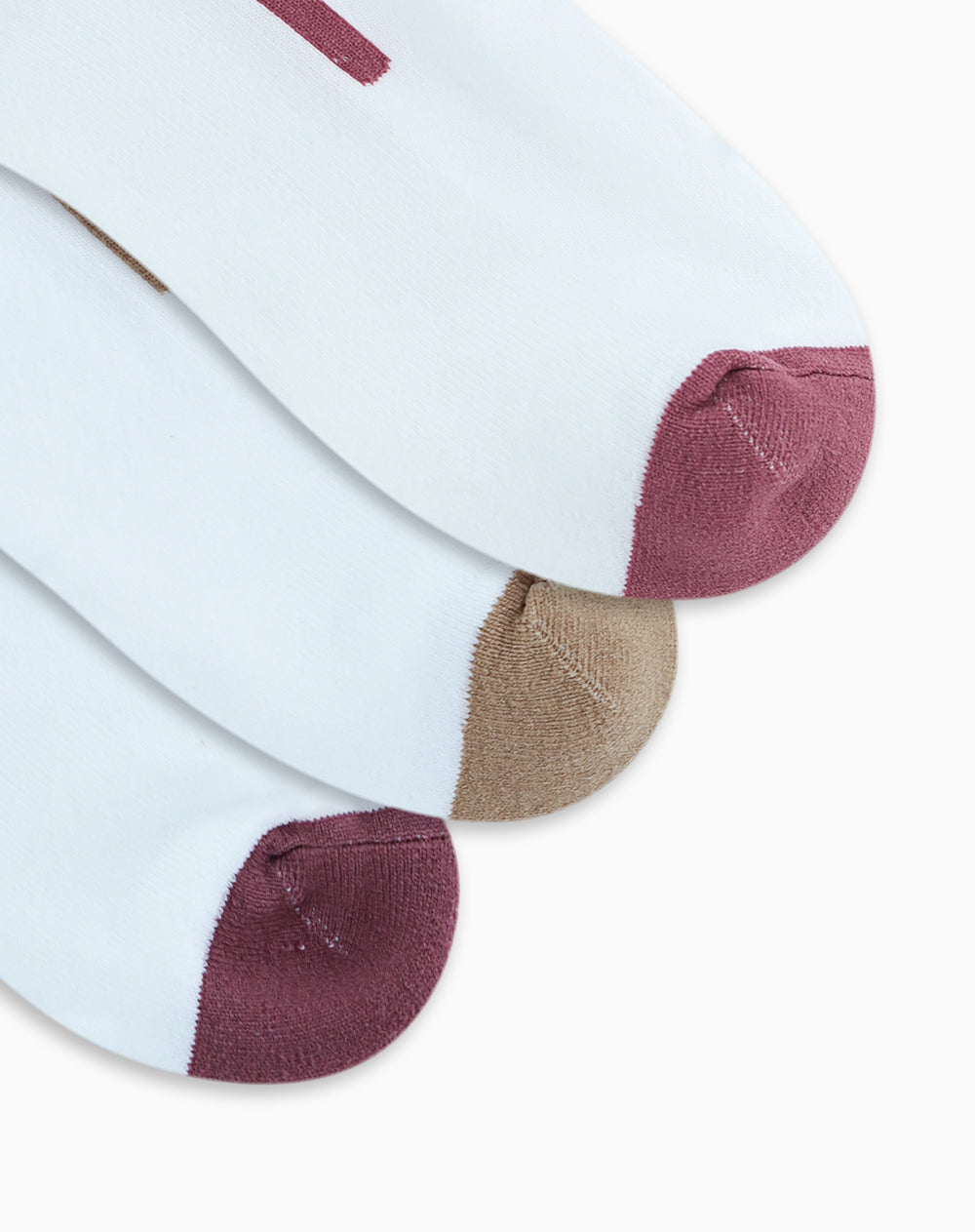 Medias deportivas mujer tobillera corta pack x3 blanco