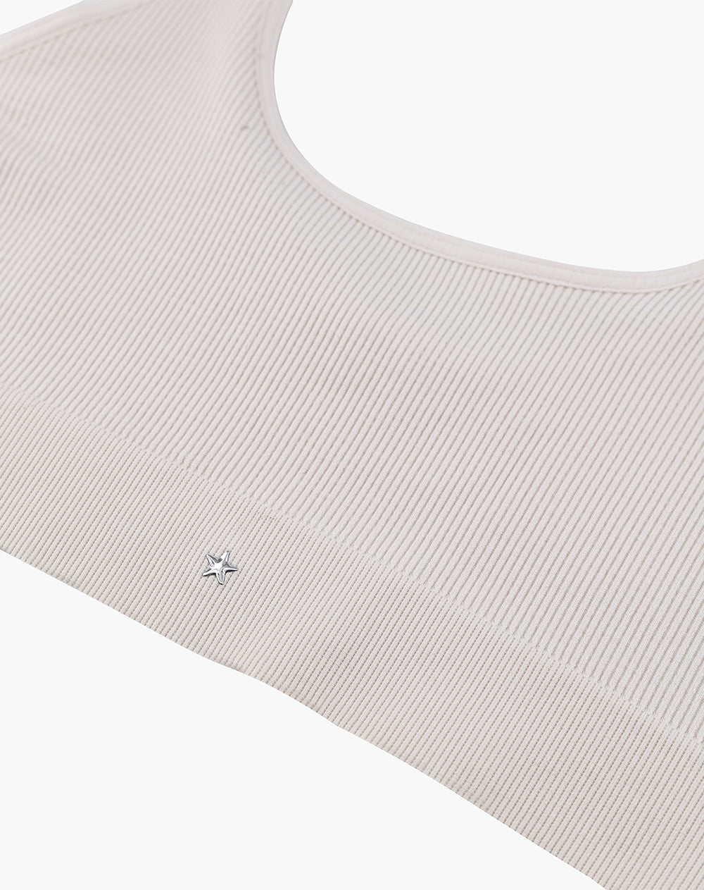 Top soporte medio seamless vainilla