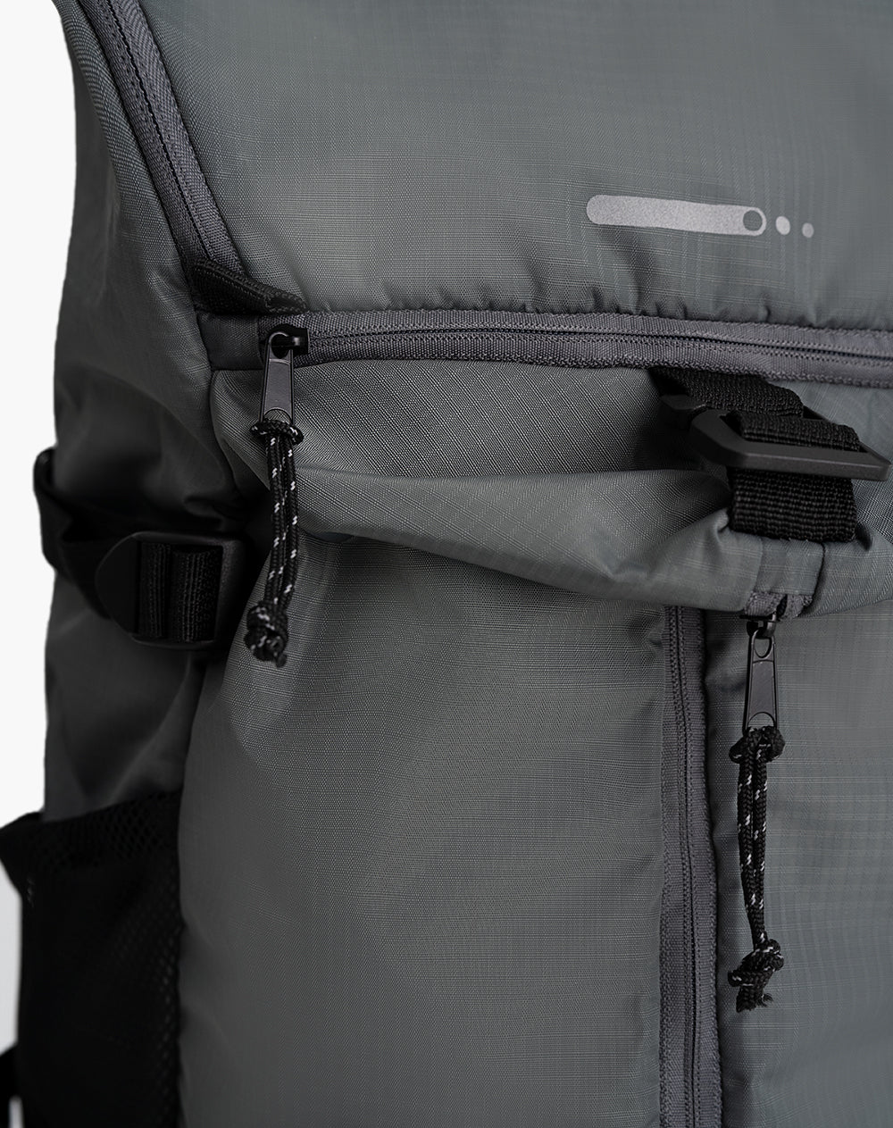 Morral unisex tiras ajustables gris