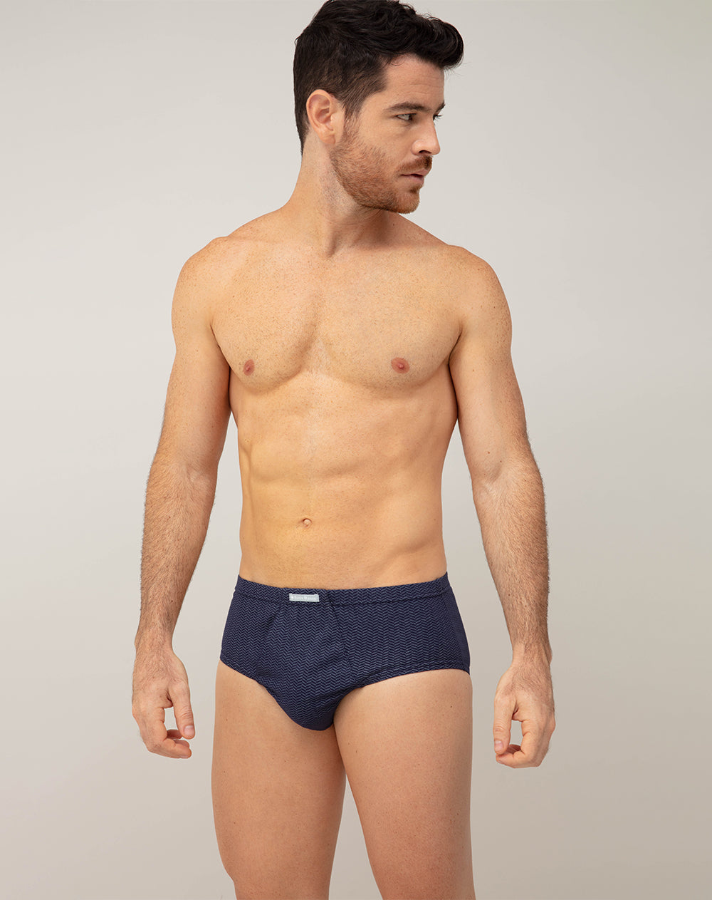 Bóxer brief algodón panel anatómico x3unds surtido