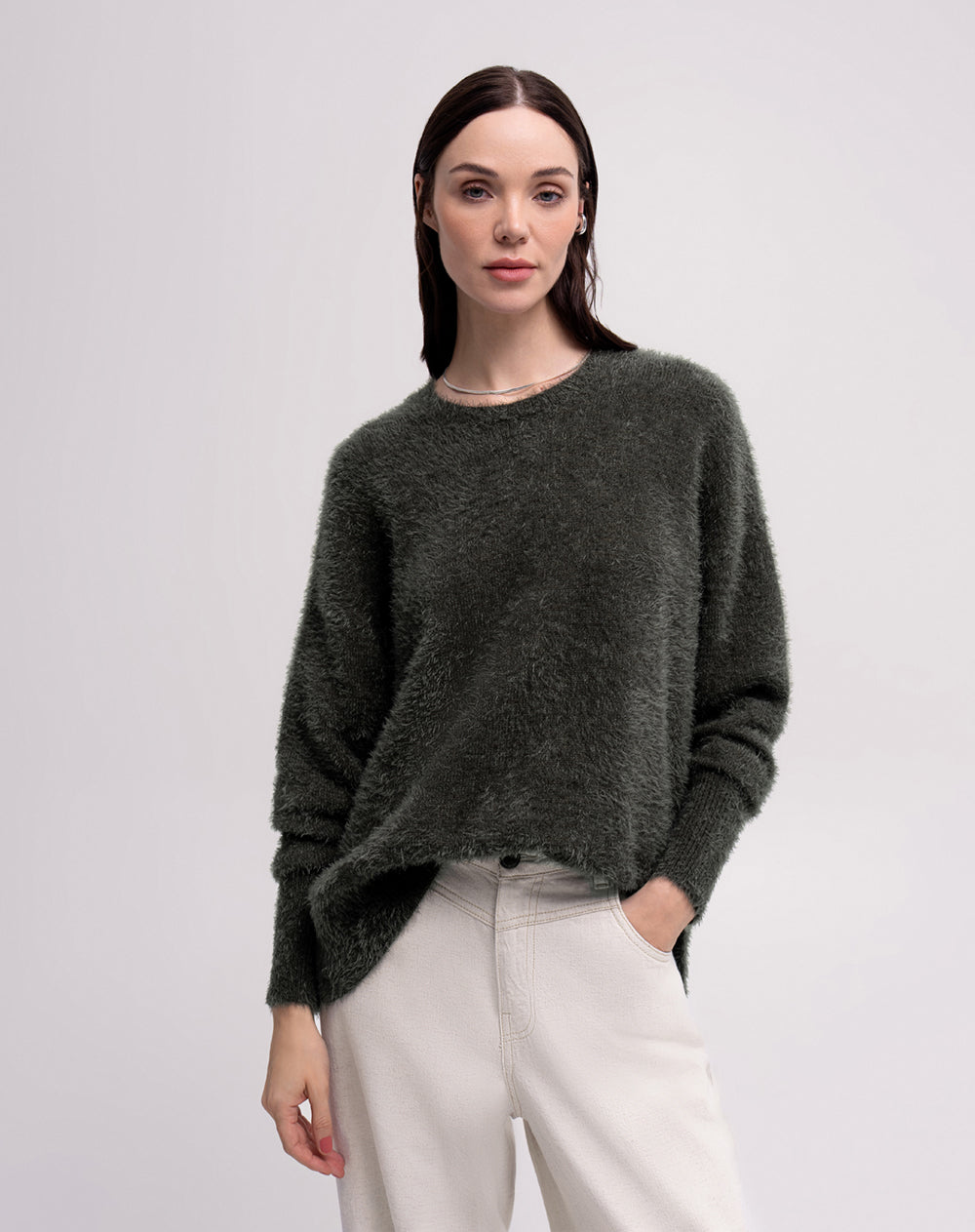 Buzo loose fit verde
