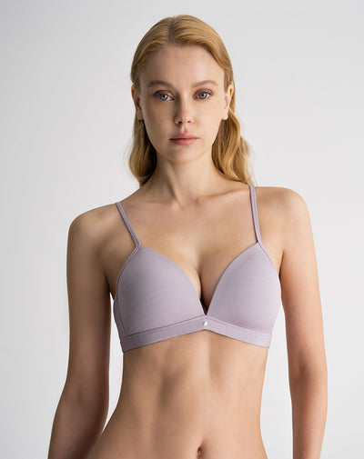 Brasier soporte medio copa ligera lila