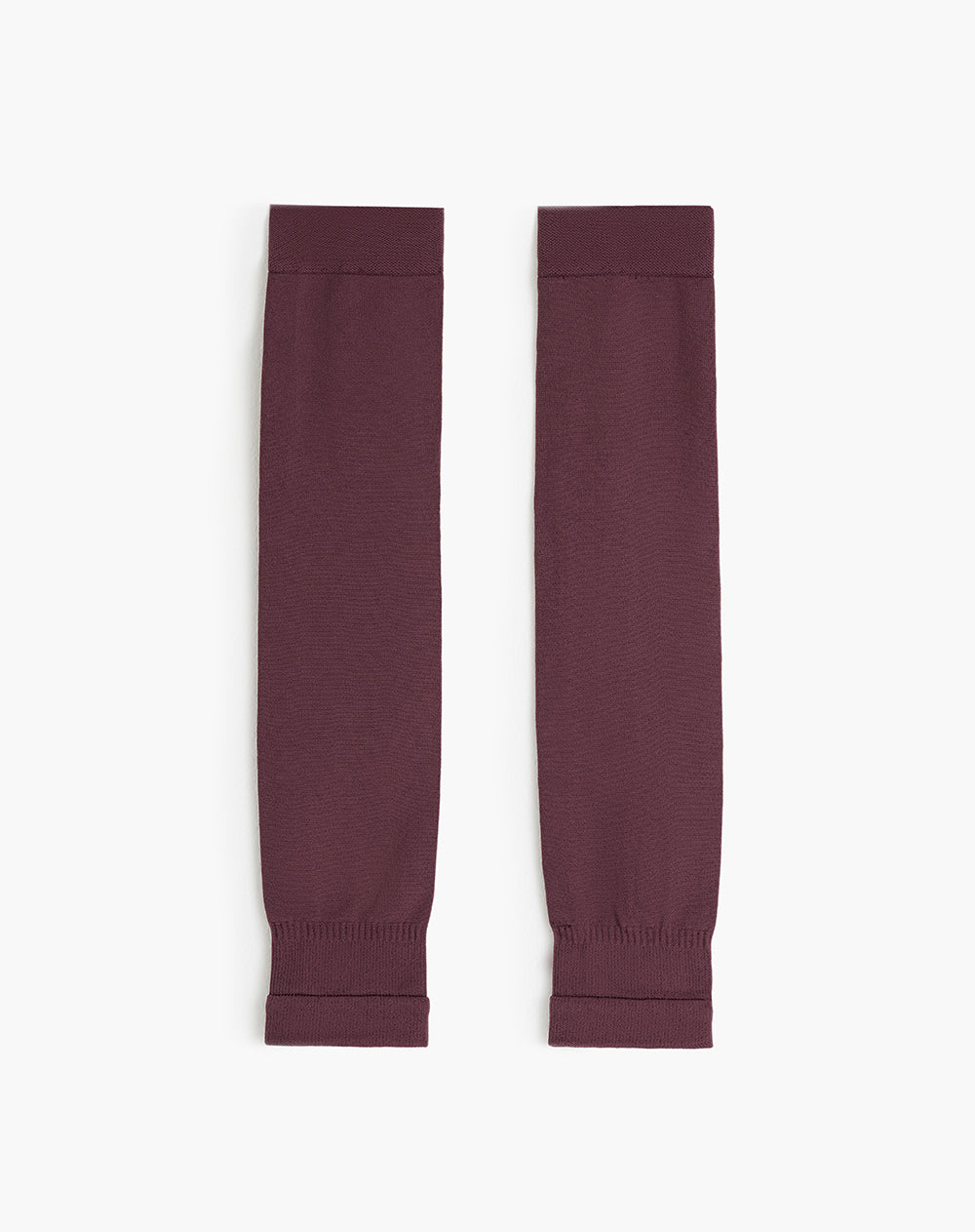 Mangas deportivas microfibra vino tinto unisex