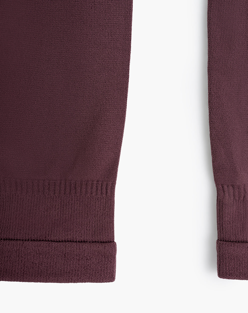 Mangas deportivas microfibra vino tinto unisex