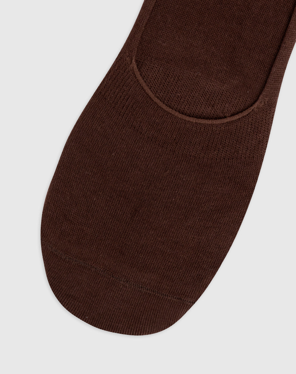 Medias mujer baletas antideslizante en talón café
