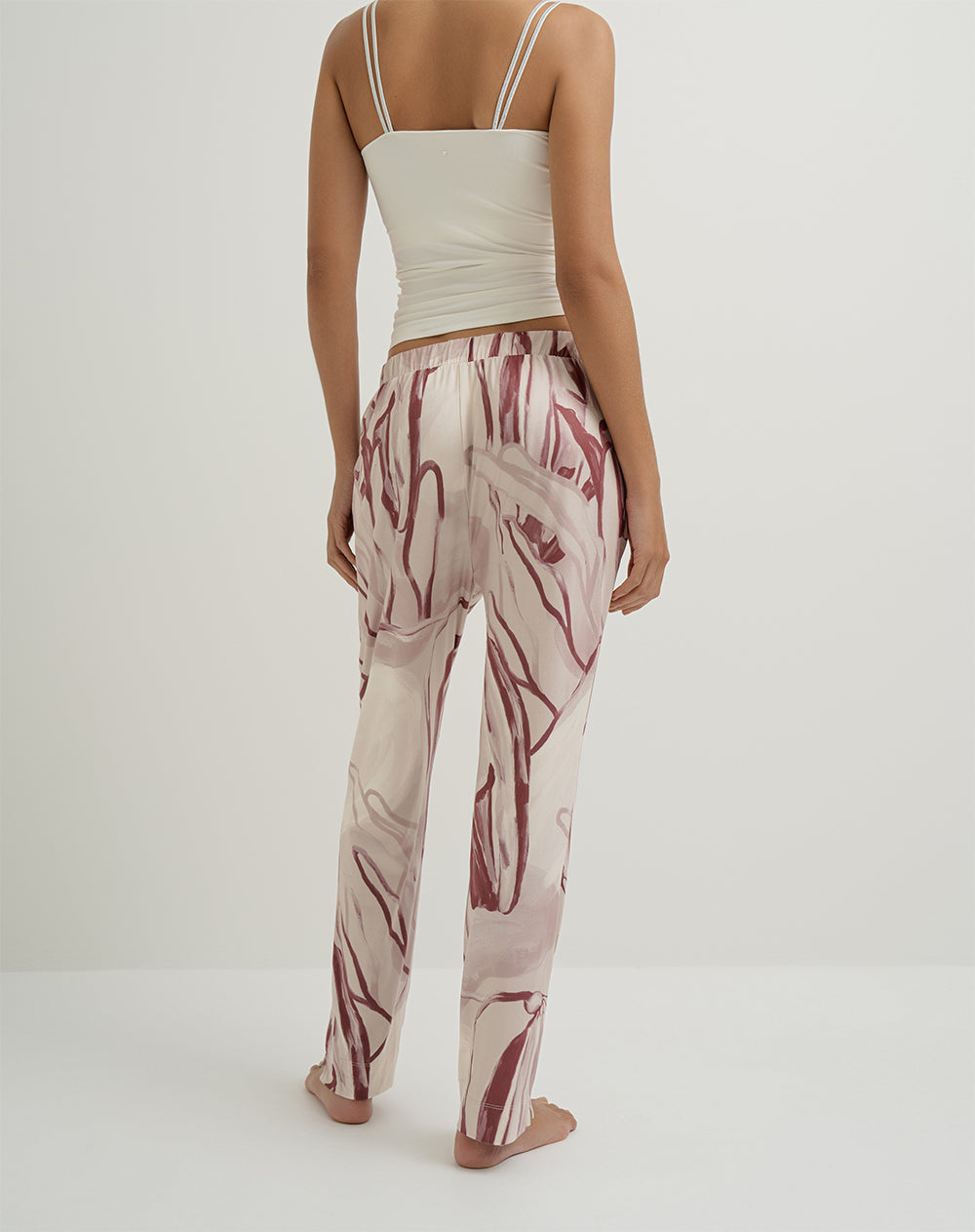 Pantalón de pijama mujer largo estampado