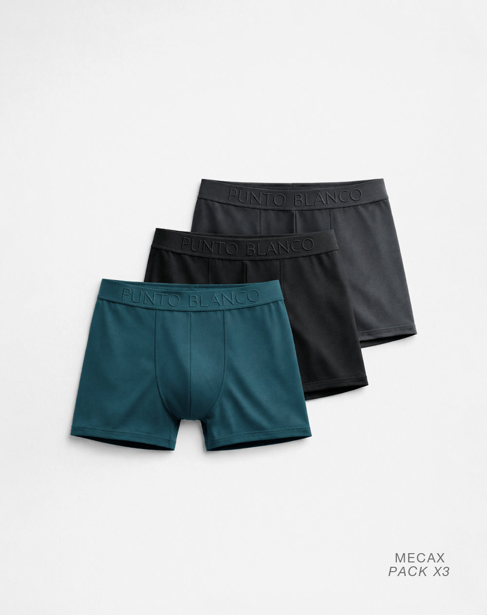 Bóxer deportivo medio microfibra x3unds surtido