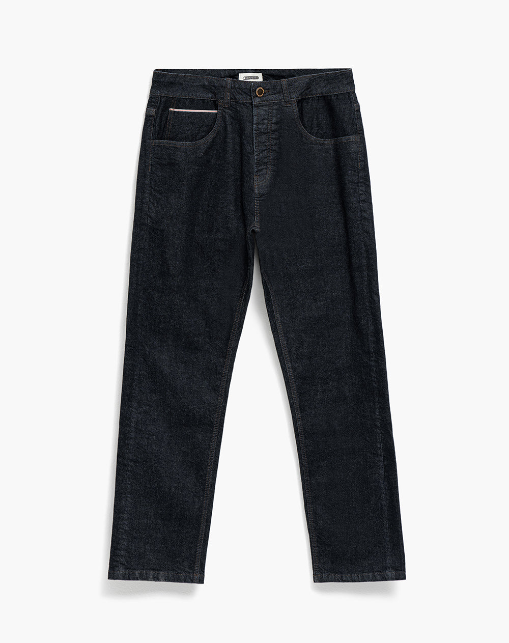 Jean slim fit tiro medio indigo oscuro