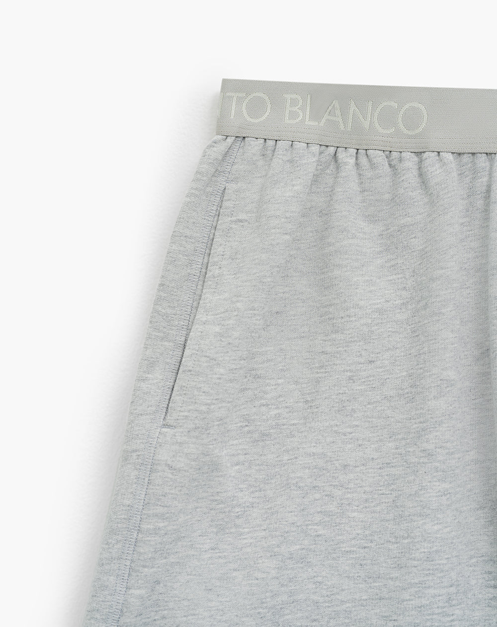 Bermuda regular fit gris jaspeada