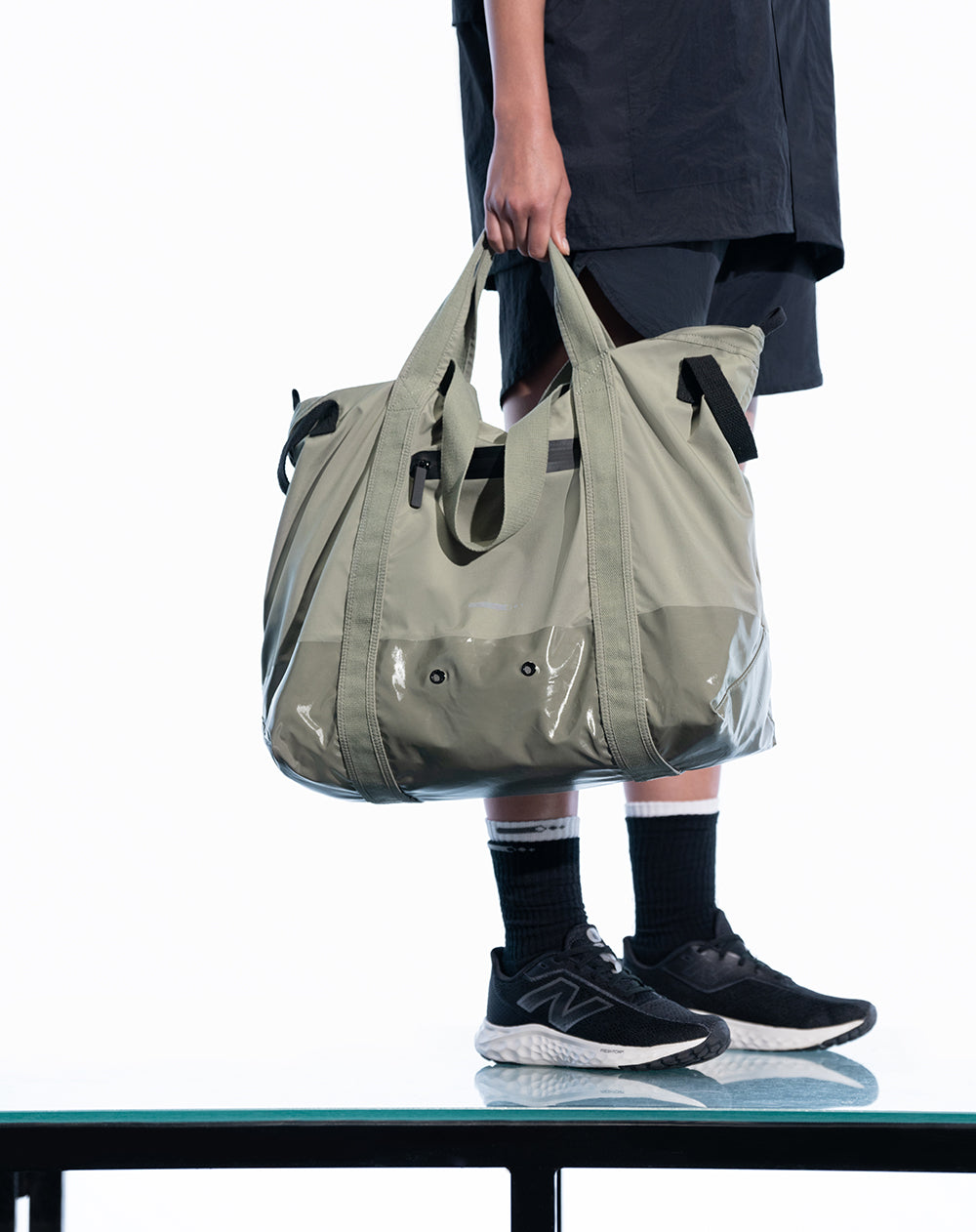 Bolso tote deportivo verde
