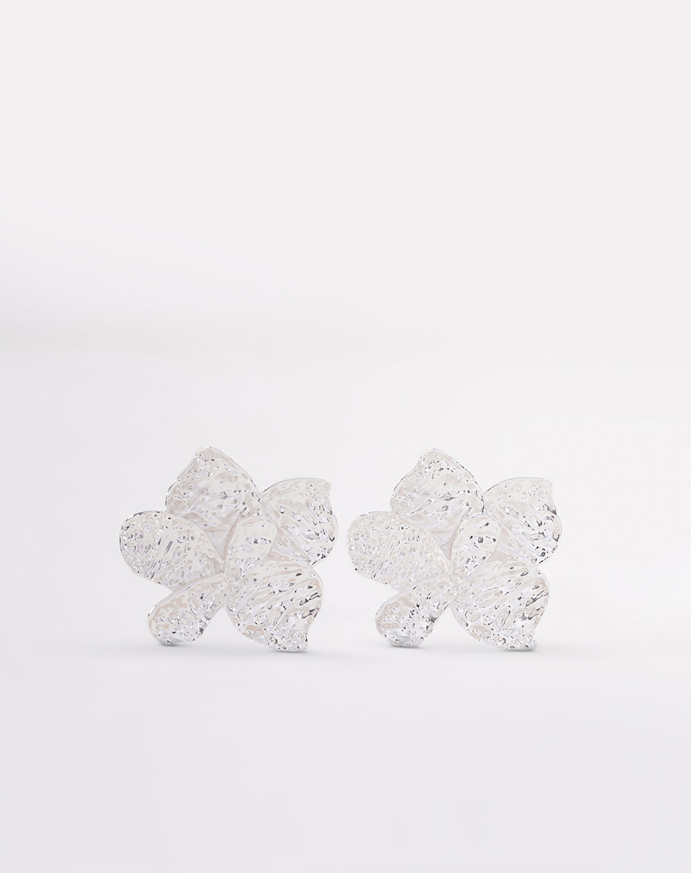 Aretes plateado