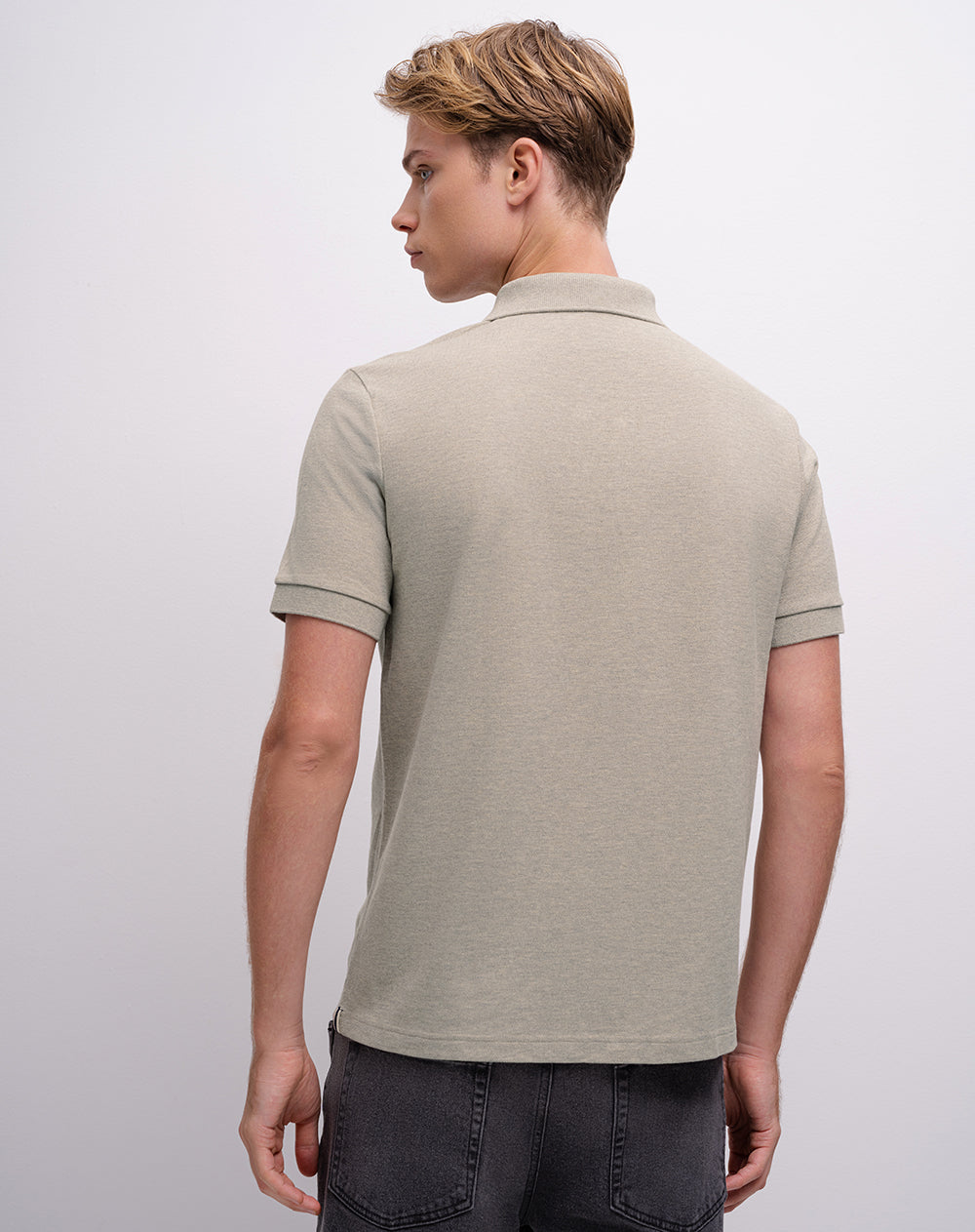 Polo regular algodón habana hombre