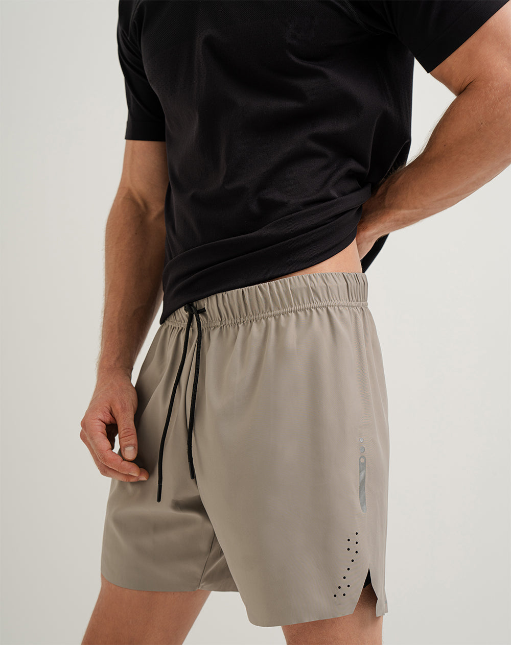 Pantaloneta deportiva ciclista interno cáfe hombre