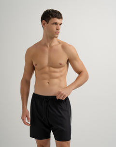 Pantaloneta deportiva ciclista interno negra hombre