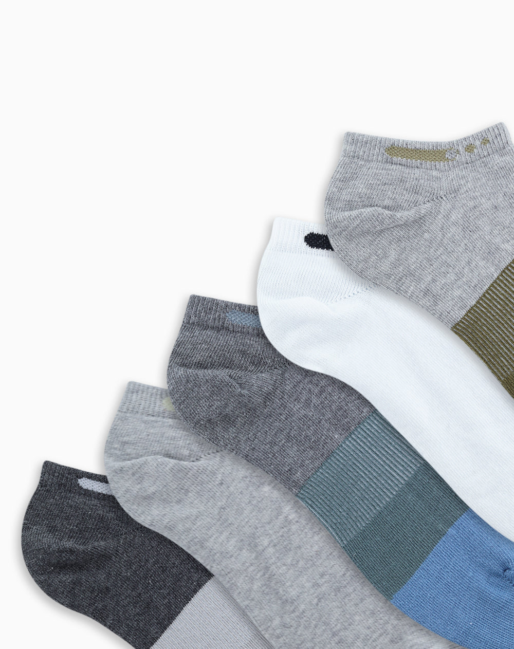 5 pares de medias tobilleras surtido
