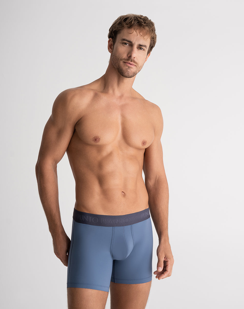 Bóxer deportivo medio microfibra x3unds surtido