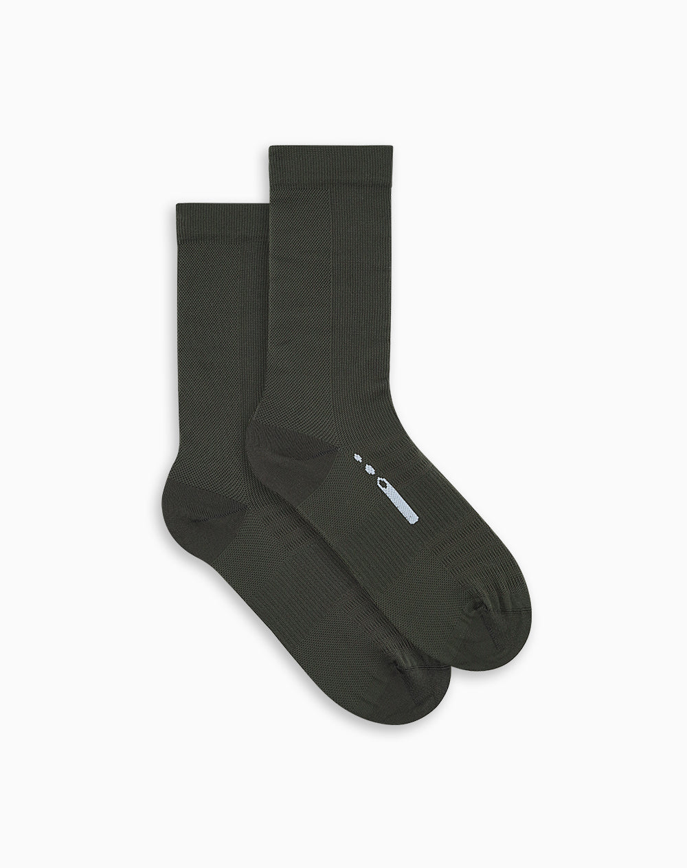 Medias deportivas unisex largassecado rápido verdes