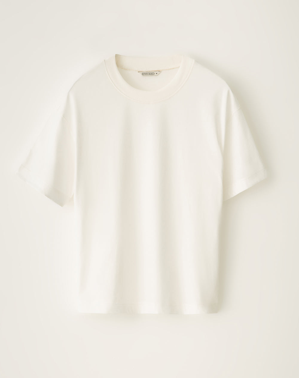 Camiseta oversize algodón crudo mujer