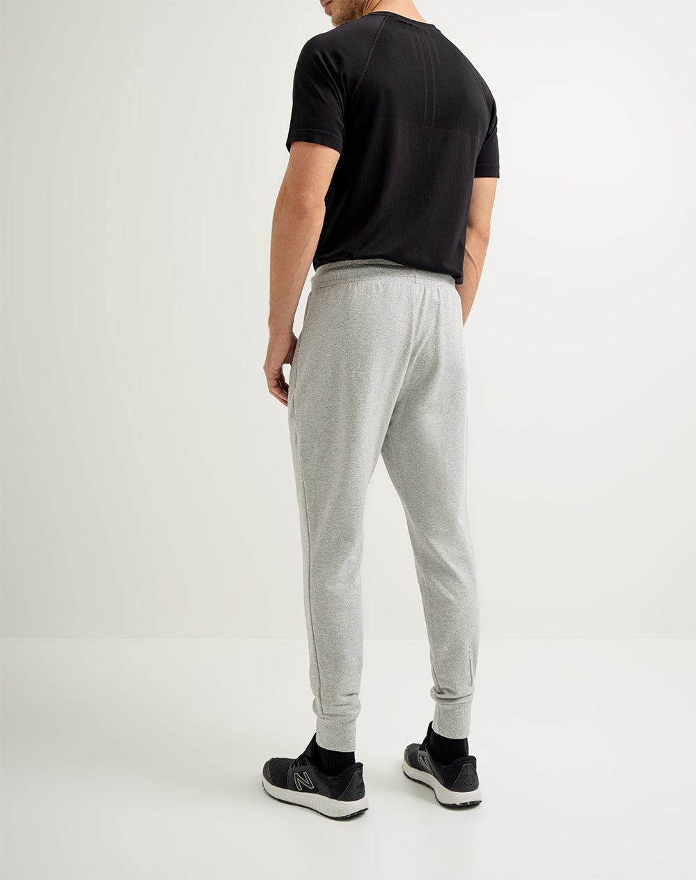 Jogger algodón gris hombre