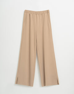 Pantalón tiro alto caramelo mujer
