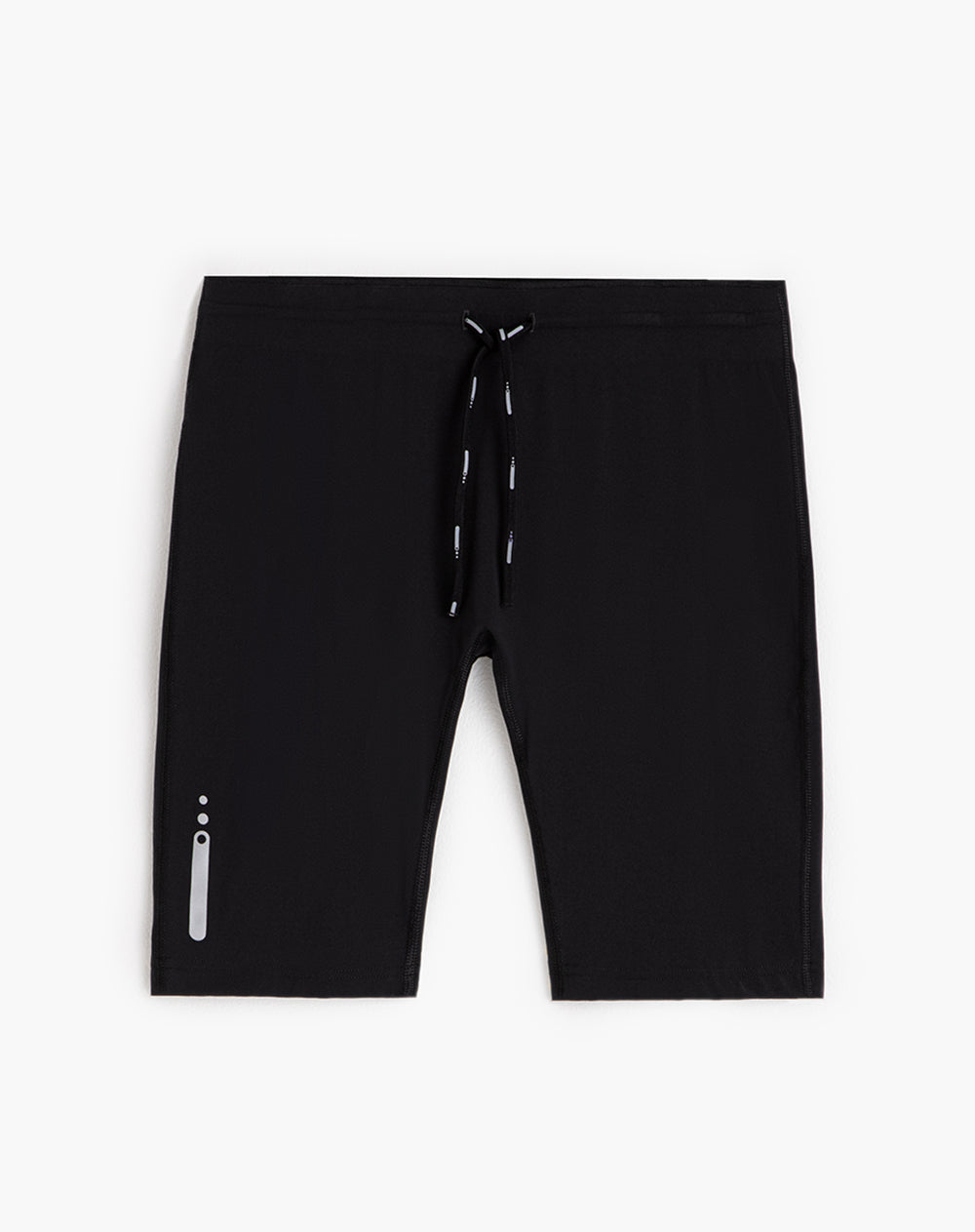 Pantaloneta tipo ciclista negra hombre