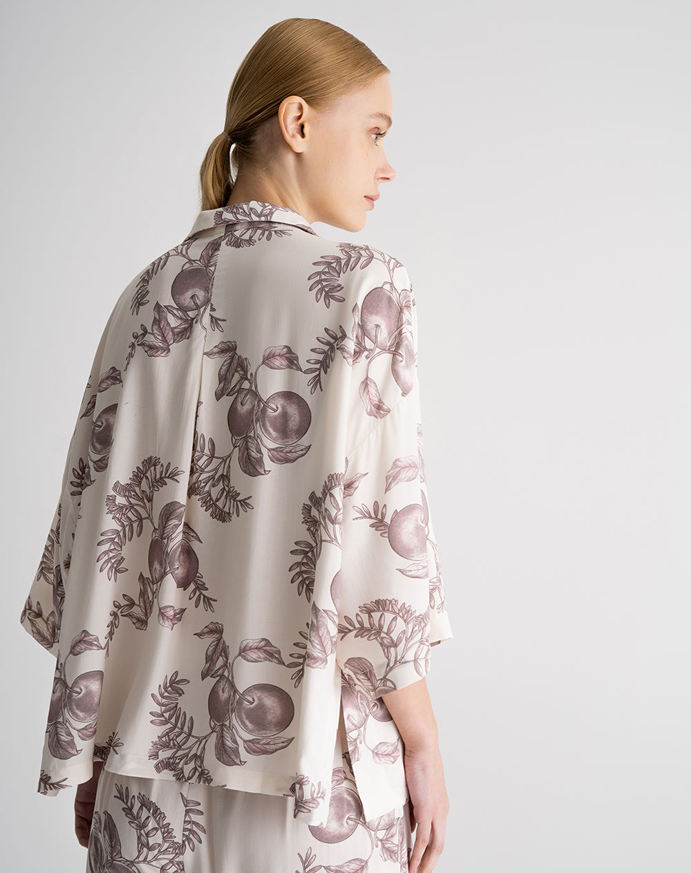 Camisa + pantalón de pijama mujer estampado