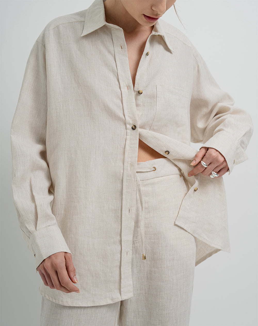 Camisa Blanca Oversize Camisas Tendencia 2021 Outfit Camisa Blanca
