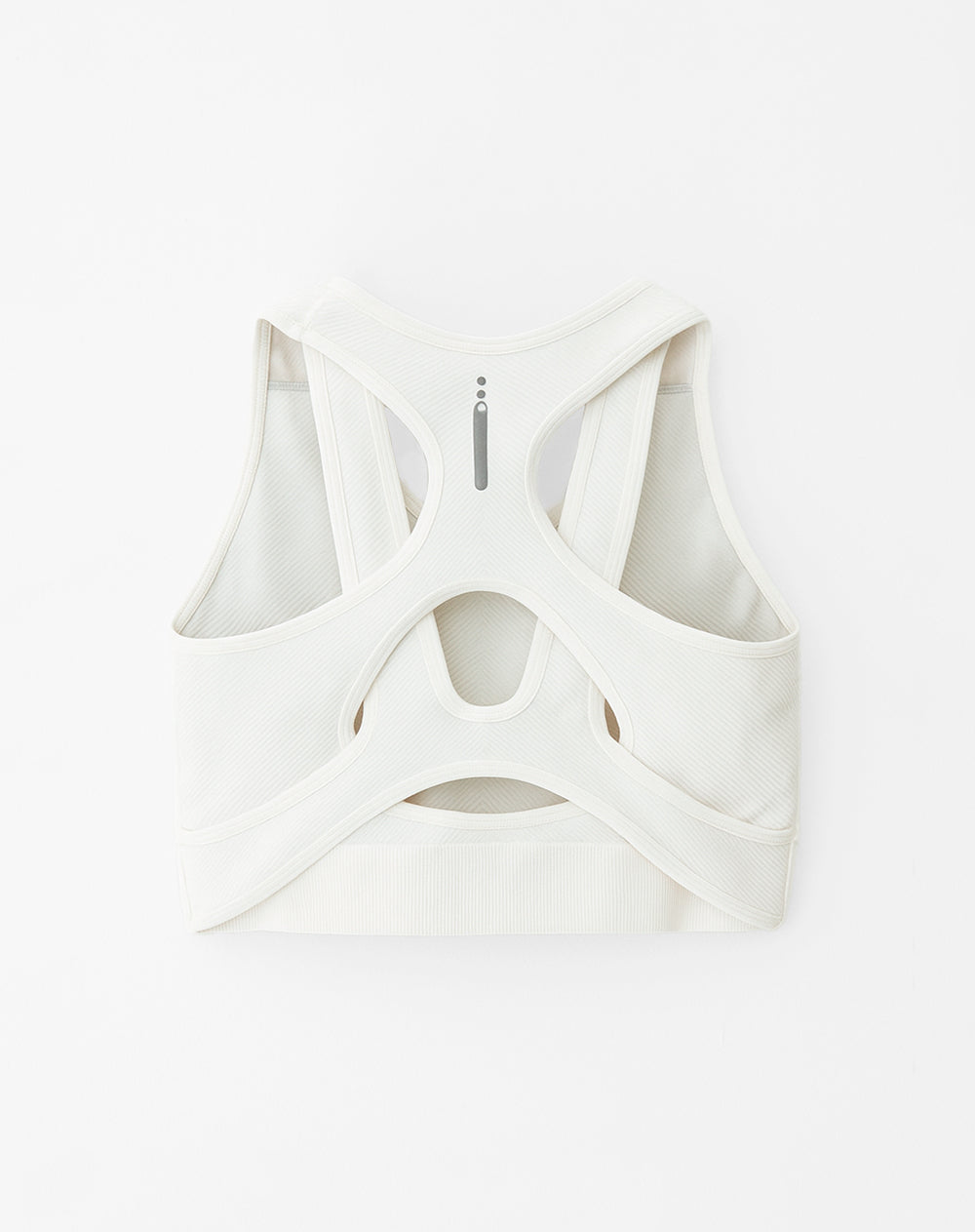 Top deportivo soporte alto seamless antibacterial habano